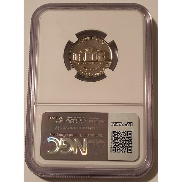 1951 Jefferson Nickel PF66 NGC Low Proof Mintage - Picture 2 of 2